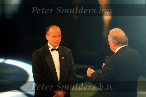 Amsterdam 19 december 2001
Sportman van het jaar verkiezing in de Rai.
Leo Visser en Mart Smeets