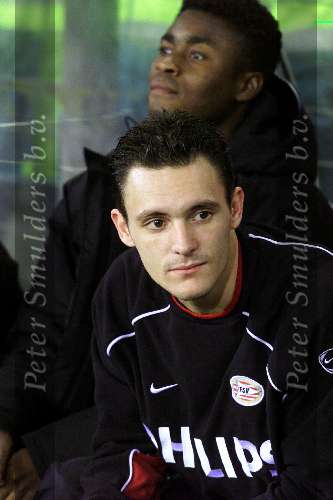 EINDHOVEN 6 DECEMBER 2001
PSV-PAOK SALONIKI 4-1
v.l.n.r. Leon Hese,