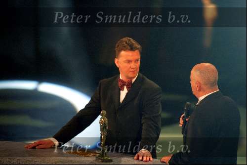 Amsterdam 19 december 2001
Sportman van het jaar verkiezing in de Rai.
Louis v Gaal en Jack v Gelder