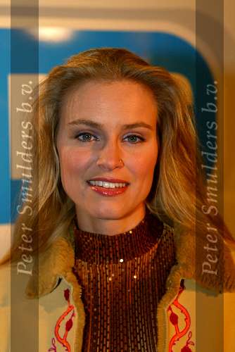 Amsterdam 16 decmber 2001
Uitreiking TV babes award in de Kroon.
Marit v Bohemen