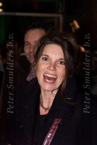 Amsterdam 3 december 2001
Premiere Minoes in Pathe Arena.
Minouche Jorissen met man