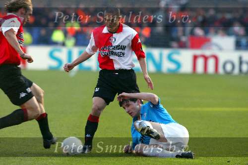 Rotterdam 16 decmber 2001
Feyenoord-PSV 0-0
Mark v Bommel en Ono