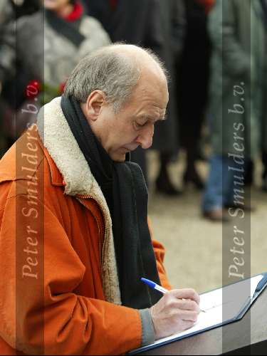 Heemstede 5 december 2002
Begrafenis Lennart Nijgh
Peter Koelewijn