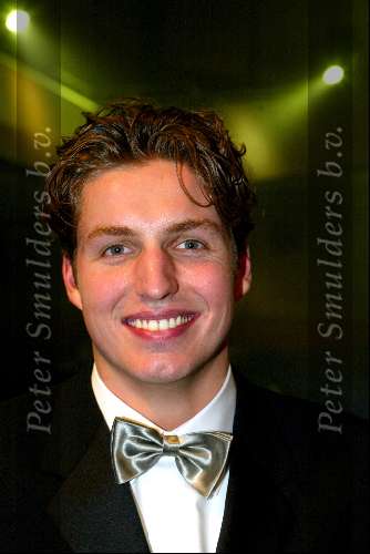 Amsterdam 19 december 2001
Sportman van het jaar verkiezing in de Rai.
Pieter v d Hoogenband