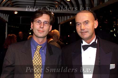 ROTTERDAM 10 december 2001
 Rene Froger in Ahoy
Pim Fortuyn met vriend