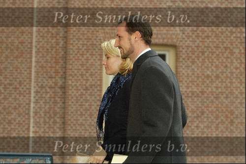 Apeldoorn 15 december 2002
Doop prinses Eloise 
Prins Haakon van Noorwegen met zijn vrouw