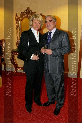 Amsterdam 17 decmber 2001
Princess kerstborrel in het Grace Theater.
Rik Felderhof met vriendin