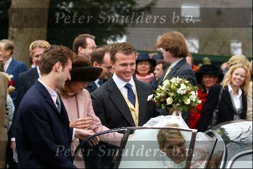 Kortehoef 15 december 2001
Trouwen Broer en Zwager van Roderik v Wijck en Emily Bremers