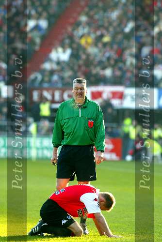 Rotterdam 16 decmber 2001
Feyenoord-PSV 0-0
Roelof Luinge