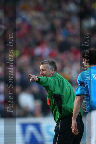 ROTTERDAM 16 DECEMBER 2001
Feyenoord-PSV 0-0
Roelof Luinge