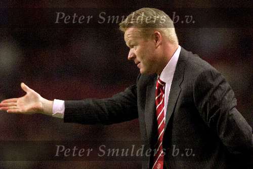 Amsterdam 4 december 2001
AJAX-Fortuna Sittard 4-0
Eerste wedstrijd Ronald Koeman