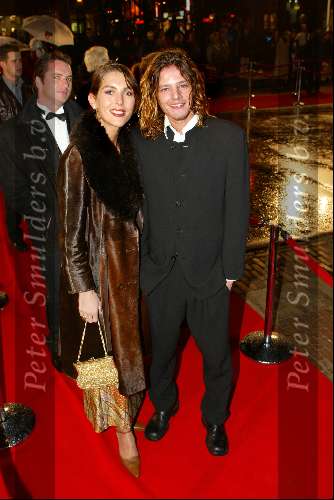 Amsterdam 21 december 2001
Uitreiking van de Rembrandt awards in de beurs van Berlage.
Tygo Gernandt met vriendin