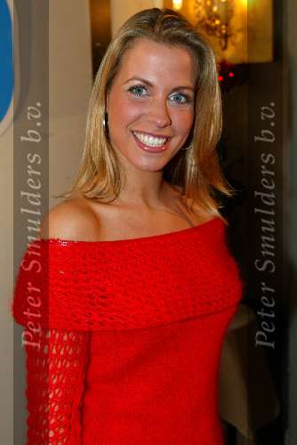 Amsterdam 16 decmber 2001
Uitreiking TV babes award in de Kroon.
Vivian Reys