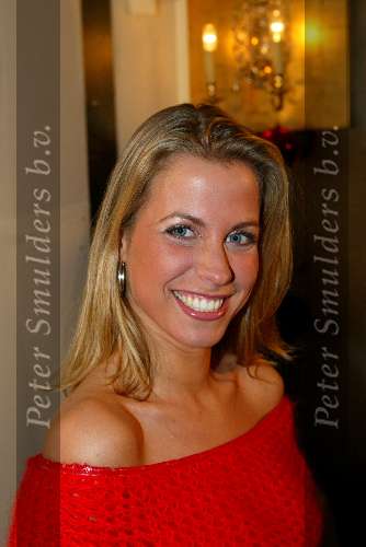 Amsterdam 16 decmber 2001
Uitreiking TV babes award in de Kroon.
Vivian Reys