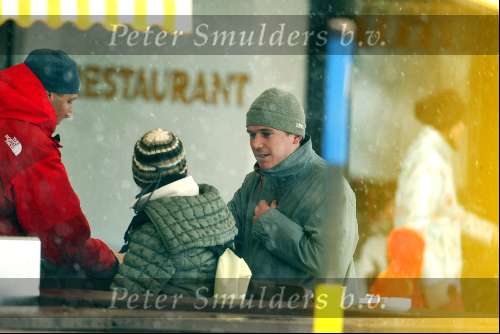 Lech 21 december 2003
Linda de Mol op Vakantie met haar kinderen 
Hier haar neefje Johnny de Mol
Wintersport