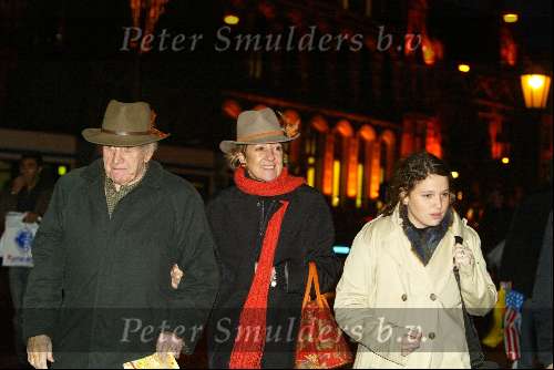 Amsterdam 28 december 2003
Jorge Zorreguita met vrouw en dochter