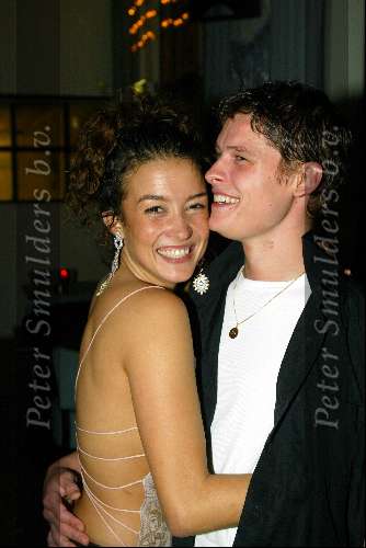 Amsterdam 19 december 2003
Orange Babies feest in Panama te Amsterdam.
Katja Schuurman en Teun Kuilboer