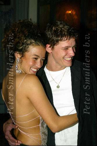 Amsterdam 19 december 2003
Orange Babies feest in Panama te Amsterdam.
Katja Schuurman en Teun Kuilboer