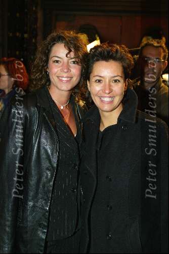 Amsterdam 15 december 2003
Premiere Lord of the Rings in Tuschinski.
Bianca Big Brother en  Lesley Brehm