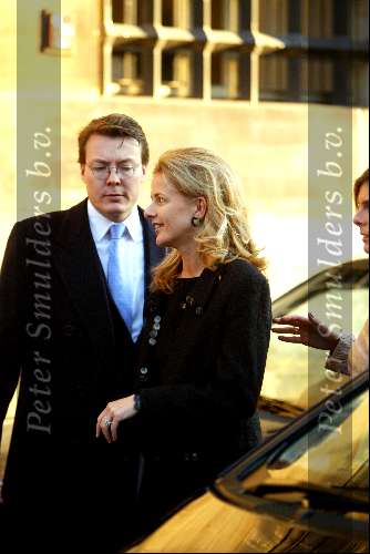 Amsterdam 9 december 2003
Uitreiking Prins Claus prijzen in paleis op de dam.Mabel Wisse Smit. Peter Smulders bv