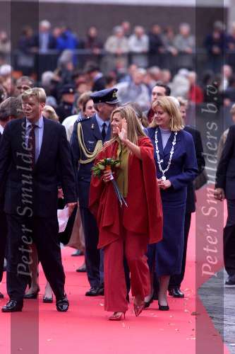 Arnhem 19 september 2001
Maxima en Prins Willem Alexander bezoeken
Gelderland.