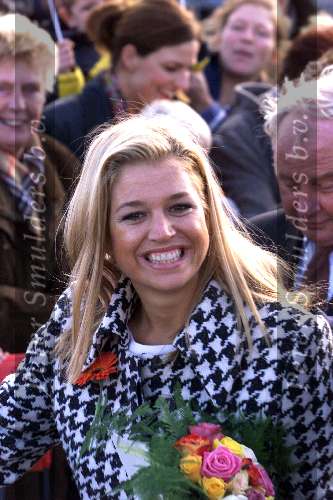 Noord Holland 1 november 2001
Prins Willem Alexander en Maxima bezoeken Noord Holland.