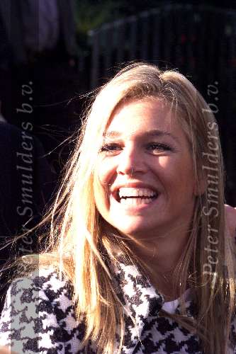 Noord Holland 1 november 2001
Prinses Maxima