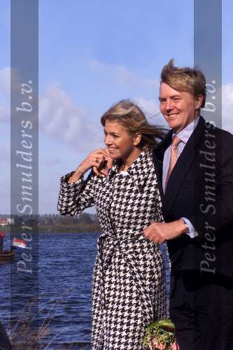 Noord Holland 1 november 2001
Prins Willem Alexander en Maxima bezoeken Noord Holland.