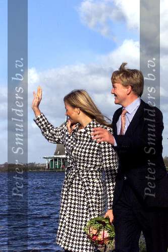 Noord Holland 1 november 2001
Prins Willem Alexander en Maxima bezoeken Noord Holland.