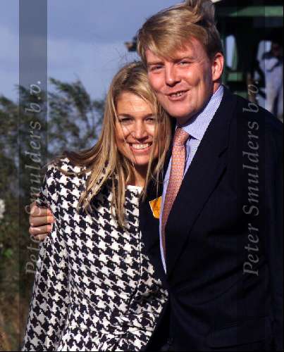 Noord Holland 1 november 2001
Prins Willem Alexander en Maxima bezoeken Noord Holland.