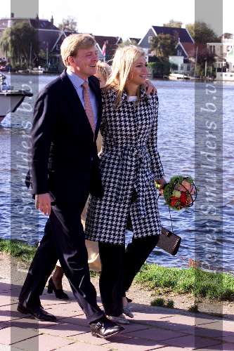 Noord Holland 1 november 2001
Prins Willem Alexander en Maxima bezoeken Noord Holland.