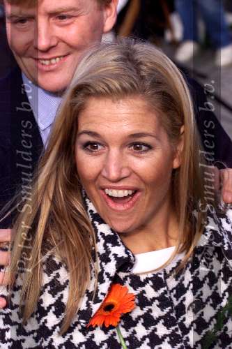 Noord Holland 1 november 2001
Prins Willem Alexander en Maxima bezoeken Noord Holland.