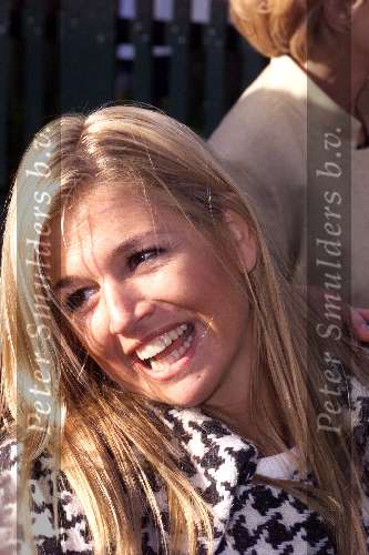 Noord Holland 1 november 2001
Prins Willem Alexander en Maxima bezoeken Noord Holland.