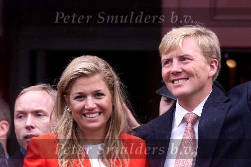 Noord Brabant 4 september 2001
Prins Willem Alexander en Maxima bezoeken Breda, Tilburg, Den Bosch en Eindhoven.