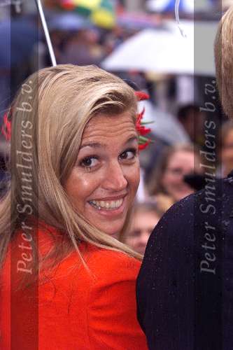 Noord Brabant 4 september 2001
Prins Willem Alexander en Maxima bezoeken Breda, Tilburg, Den Bosch en Eindhoven.