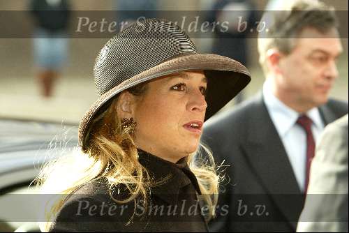 Rotterdam 6 februari 2003
Prinses Maxima doopt de Prins Willem Alexander