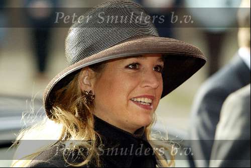 Rotterdam 6 februari 2003
Prinses Maxima doopt de Prins Willem Alexander
