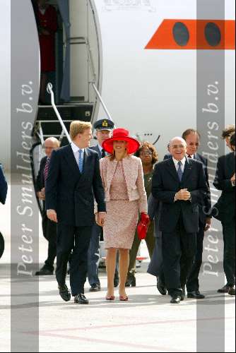 Curacao 7 mei 2002
Prins Willem Alexander en Maxima bezoeken Curacao