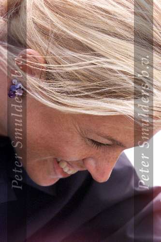Sneek 8 augustus 2001
Prins Willem Alexander en Maxima bezoeken de sneek week.