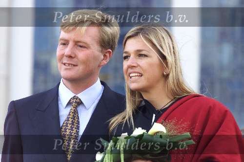 Zuid Holland 8 oktober 2001
Prins Willem Alexander en Maxima bezoeken de provincie Zuid Holland.