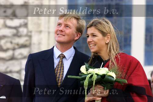 Zuid Holland 8 oktober 2001
Prins Willem Alexander en Maxima bezoeken de provincie Zuid Holland.