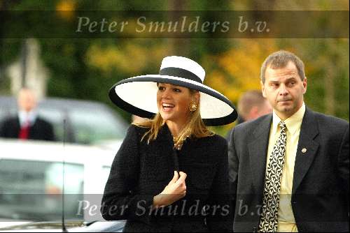 Kapellen 9 november 2002
Trouwen Emily Bremers en Roderick v Wijck .
Prinses Maxima