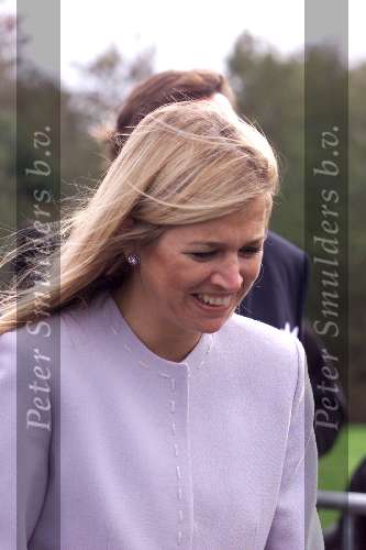 Leeuwarden 10 oktober 2001
Prins Willem Alexander en Maxima bezoeken de provincie Friesland.  Ed Nijpels