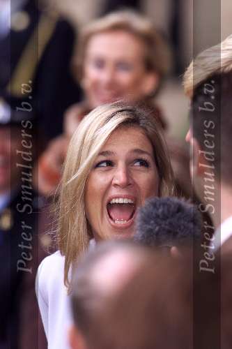 Leeuwarden 10 oktober 2001
Prins Willem Alexander en Maxima bezoeken de provincie Friesland.