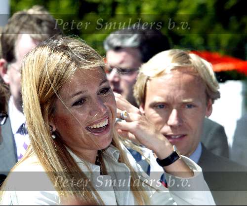 Leiden 11 juni 2003
Maxima op bezoek in Leiden