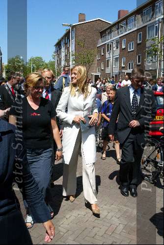 Leiden 11 juni 2003
Maxima op bezoek in Leiden