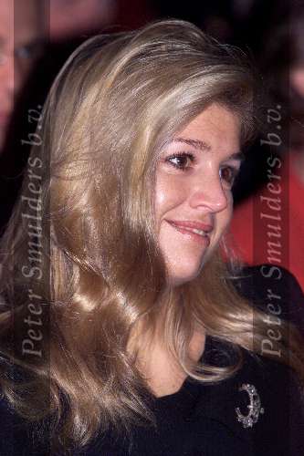 Amsterdam 11 december 2001
Uitreiking prijs van het Prins Claus fonds in het paleis op de dam. Prinses Maxima.