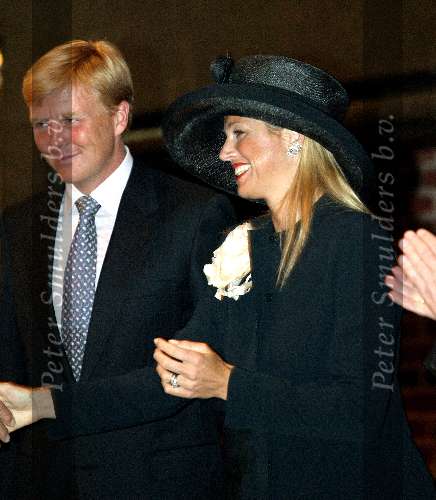 Den Haag 12 mei 2003
Prins Willem Alexander en Maxima in ridderzaal
