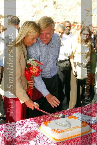 Curacao 12 augustus 2002
Prins Willem Alexander en Prinses Maxima op Curacao