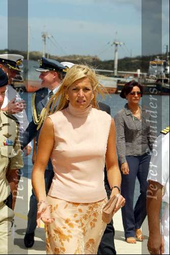 Curacao 12 augustus 2002
Prinses Maxima op Curacao